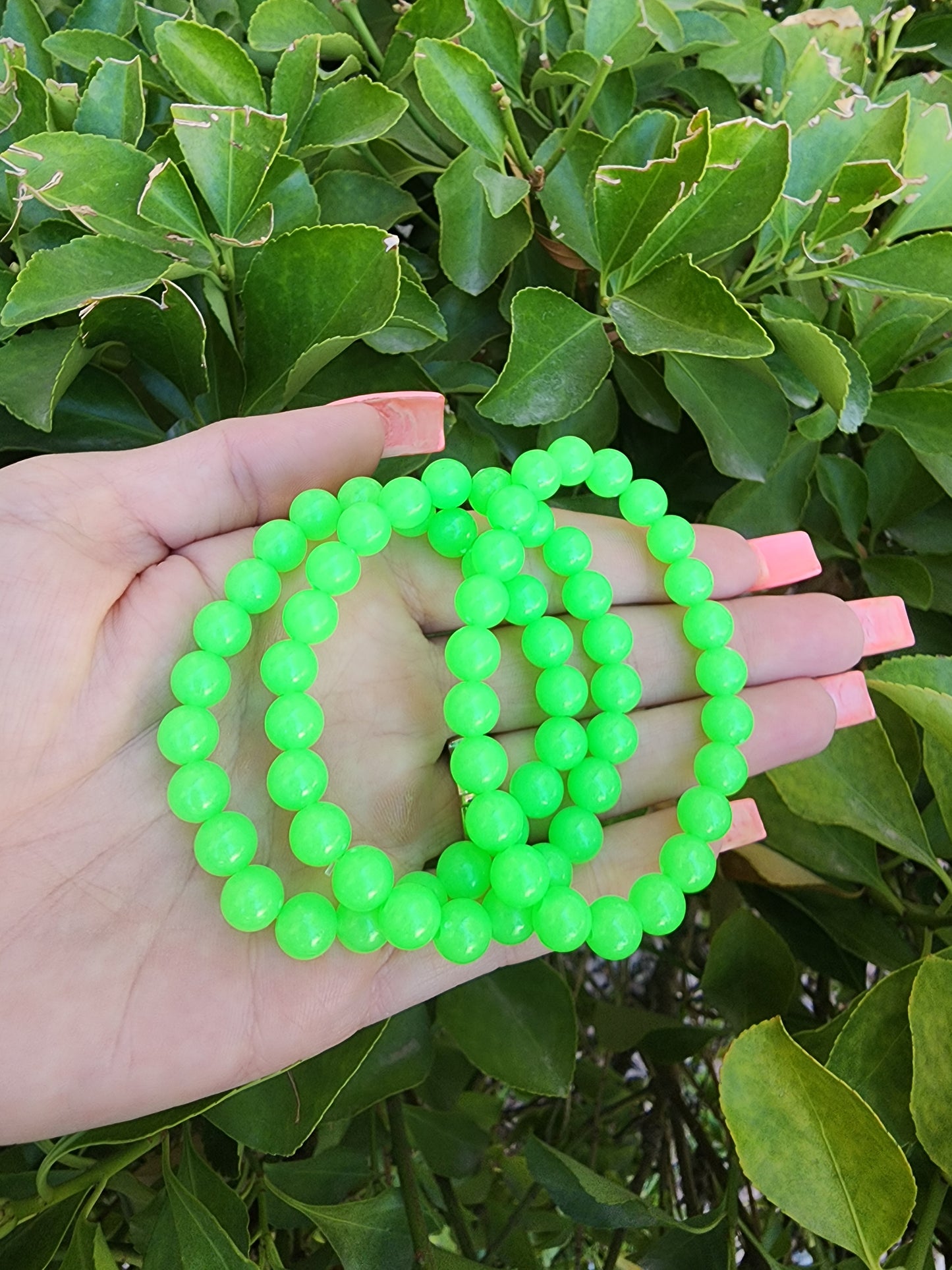 Ghoul Green Glow in the Dark Bracelet